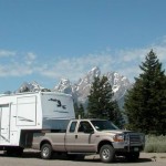 27 foot Arctic Fox fifth wheel Arctic Fox in the Tetons