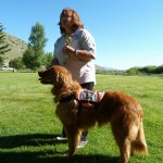 Roscoe and Amanda after demo